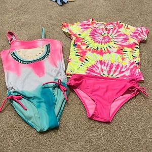 Set of two swimsuits.